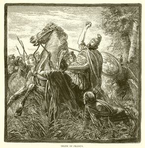 Crassus død af English School