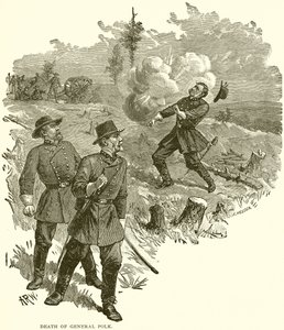 General Polks død af English School