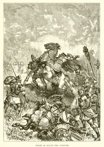 Julian den Frafaldne Død af English School