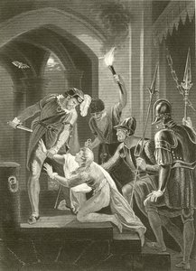 Prins Arthurs død af English School