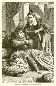 Dronning Elizabeths død, 1601 af English School