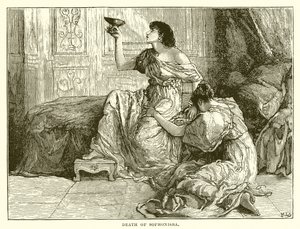 Sophonisbas død af English School