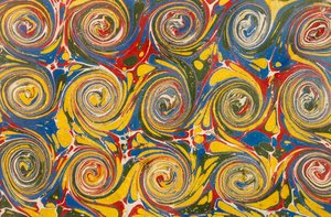 Dekorativt slutpapir af English School