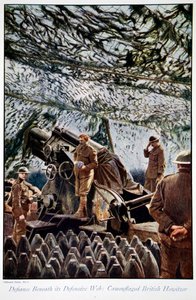 Defiance Beneath its Defensive Web, 1914-19 af English School