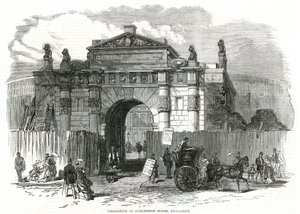 Nedrivning af Burlington House, Piccadilly af English School