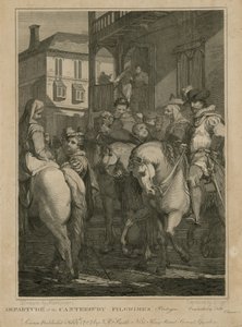 Canterbury Pilgrimens afgang af English School