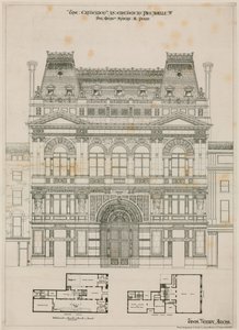 Design til The Criterion Theatre, London af English School