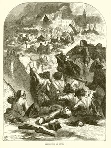 Destruction of Givet af English School