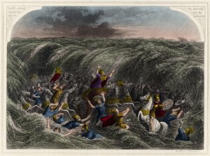 Ødelæggelse af Faraos vært af English School