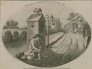 Dick Whittington i Holloway hører Bow Bells ringe af English School