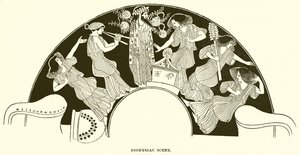 Dionysisk scene af English School
