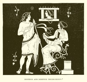 Dionysos og Demeter Thesmophoros af English School
