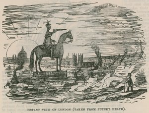 Fjernsyn over London (taget fra Putney Heath) af English School