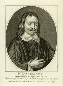 Doktor Isaac Dorislaus af English School