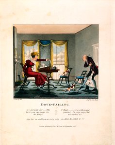 Schwalbenschwanzverbindung, graviert von George Hunt, veröffentlicht von Thomas Mclean, 1827