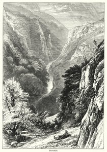 Dovedale (gravering) af English School