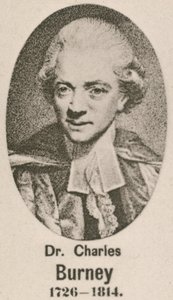 Dr. Charles Burney (dybtryk) af English School