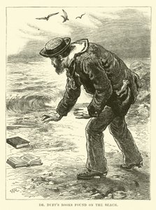 Dr. Duffs bøger fundet på stranden af English School