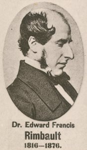 Dr. Edward Francis Rimbault (dybtryk) af English School