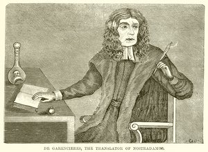 Dr. Garencieres, der Übersetzer von Nostradamus