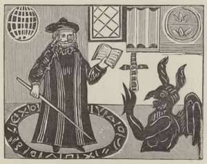 Dr. John Faustus (gravering) af English School