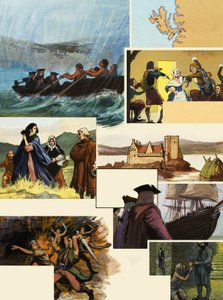 Dr. Johnson i Skotland af English School