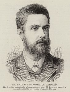 Dr. Niklai Feodorovich Gamleya (gravering) af English School