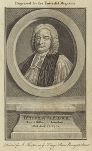Dr. Thomas Sherlock, Lord Bishop of London af English School
