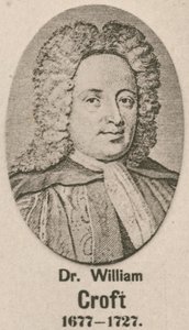 Dr. William Croft (dybtryk) af English School