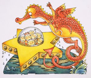 Drage kredser om stjerneskib af English School