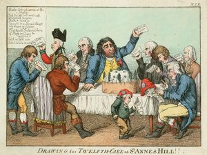 Tegning til Twelth Cake på St Annes Hill af English School