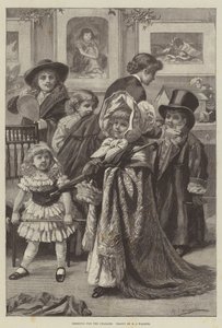 Dressing for the Charade (gravering) af English School