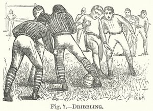 Dribling (indgravering) af English School