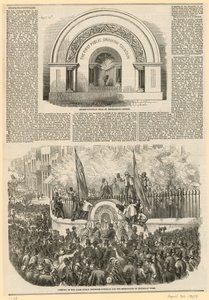 Drikkefontæne, der støder op til St. Sepulchres-kirken, Snow Hill af English School