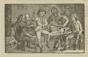 Drikker i en London-værtshus af English School