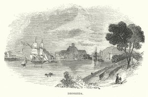 Drogheda (engraving) af English School