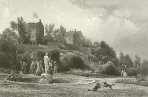 Drummond Castle af English School