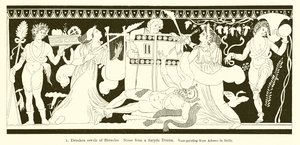 Berusede svælg af Herakles af English School