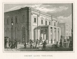 Drury Lane Theatre, London af English School