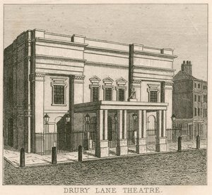 Drury Lane Theatre, London af English School