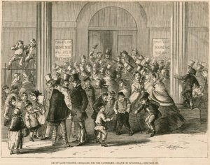 Drury Lane Theatre, London - engagerende til Pantomime af English School