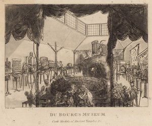 Du Bougs Museum, korkmodeller af antikke templer af English School