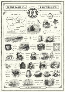 Dumfriesshire (gravering) af English School