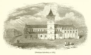 Dunblane Cathedral, i 1620 af English School