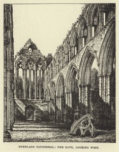 Dunblane Cathedral, Nave, ser mod vest af English School