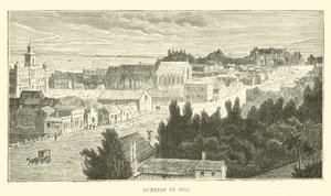 Dunedin i 1870 af English School