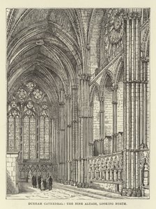 Durham Cathedral, de ni altre, ser mod nord af English School