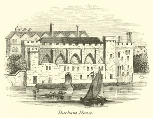Durham House  af English School
