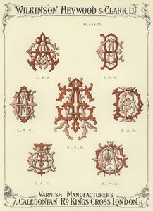 EAA, EAB, EAC, EAE, EAD, EAF, EAG af English School