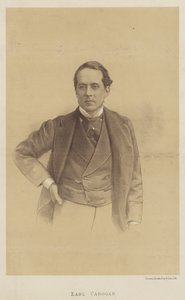 Jarl Cadogan, vicekonge af Irland (litho) af English School